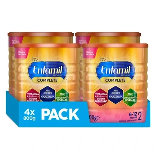 Enfamil Complete 2 Milk Formula, 4 X 800 g
