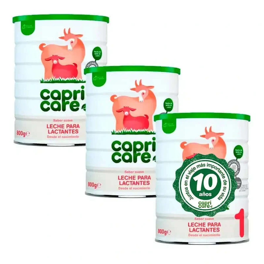 Capricare 1 Säuglingsnahrung, Packung 3 X 800 Gr