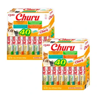 Churu Cats Chicken Variety, pack 2 x 40x14Gr