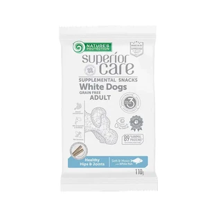 Natures Protection Cuidado Superior Perros Blancos Snack Para Perros, 110Gr