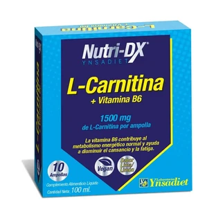Ynsadiet L-Carnitin 1500Mg. 10Amp. Nutri-Dx