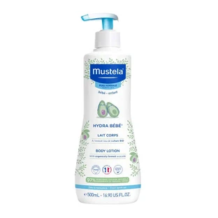 Mustela Hydra Baby Lait corporel à l'avocat bio 500 ml