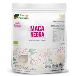 Energy Feelings Black Maca powder 1Kg. Eco Vegan Sg