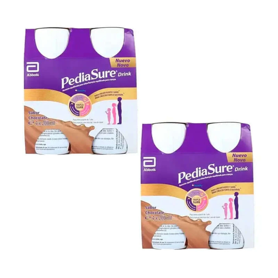 Pediasure Drink Chocolade Kids, 4 flesjes x 220 ml Pak 2