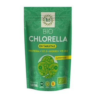 Solnatural Chlorella Bio Tablet, 140 Tablet