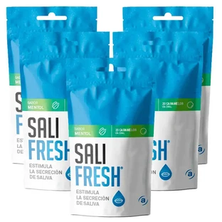 Salifresh Menthol Flavor - 20 bonbons x 6 sachets