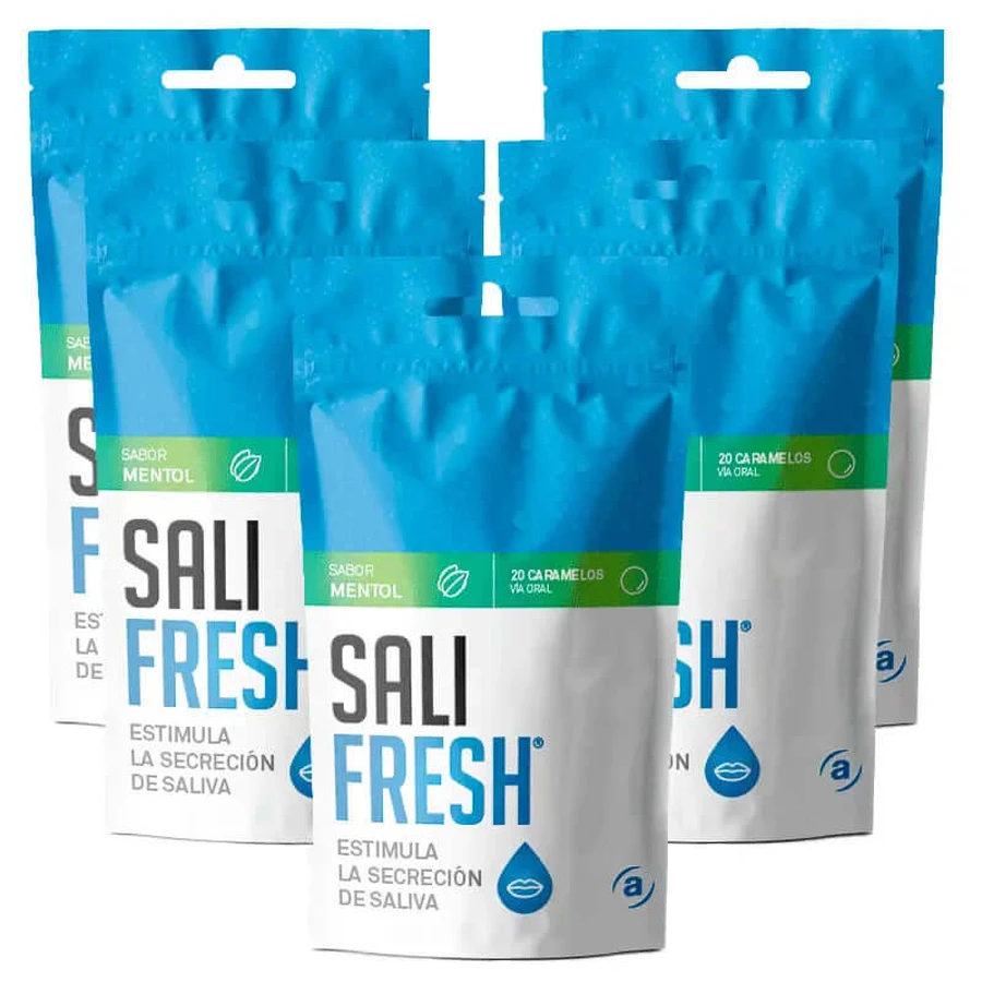 Salifresh Menthol Flavor - 20 bonbons x 6 sachets
