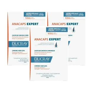 Ducray Anacaps Expert, verpakking 3 x 90 capsules