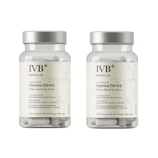 Ivb Wellness Lab Vitamina D3+K2, 2X90 Cápsulas