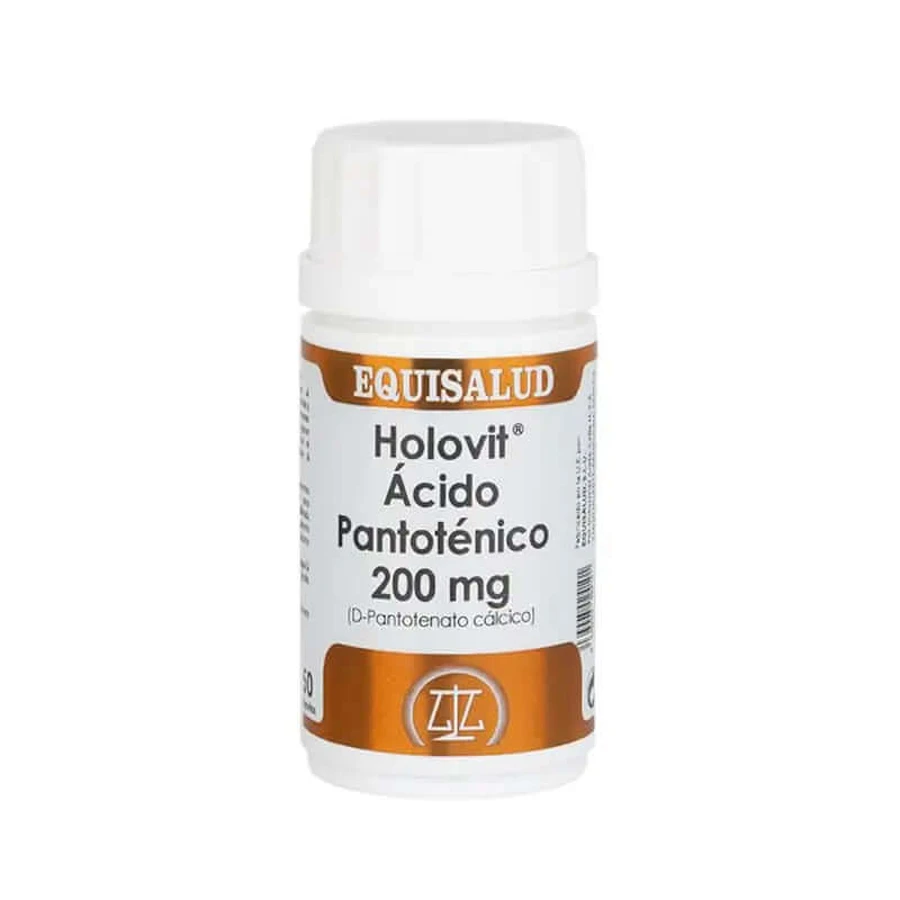 Equisalud Holovit Pantothenic acid 200 Mg , 50 capsules