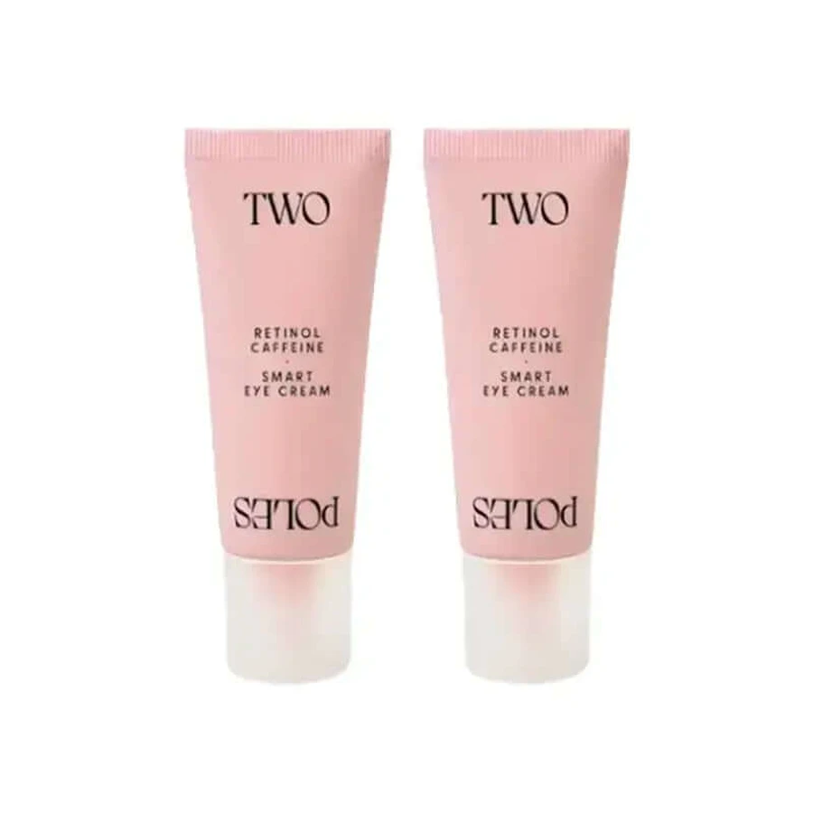 Two Poles Smart Oogcrème, verpakking 2 x 15 ml