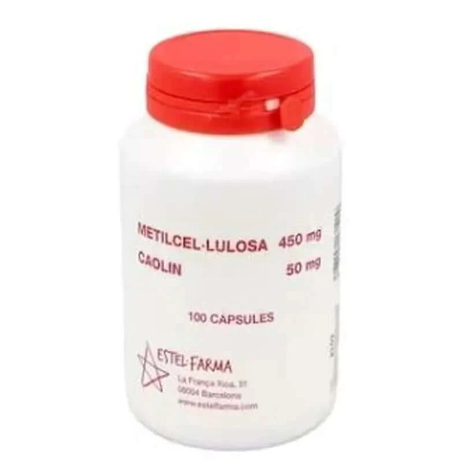 Estel-Farma Méthyl Cellulose Kaolin 100Caps
