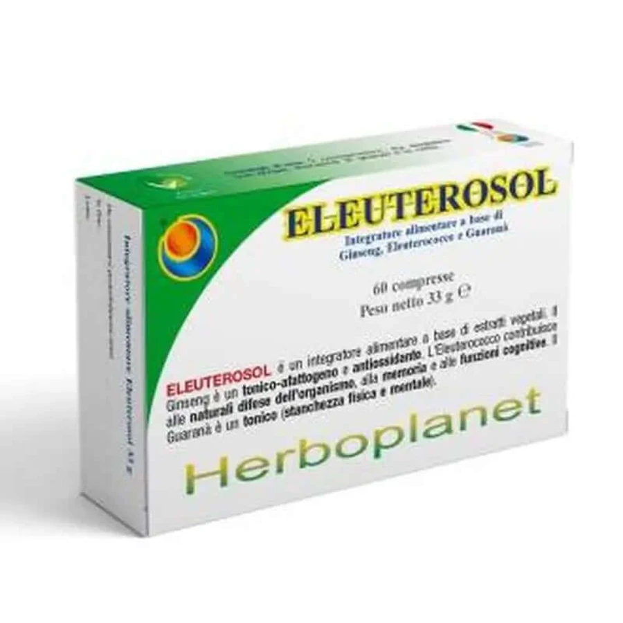 Herboplanet Eleuterosol 60 Tabletten
