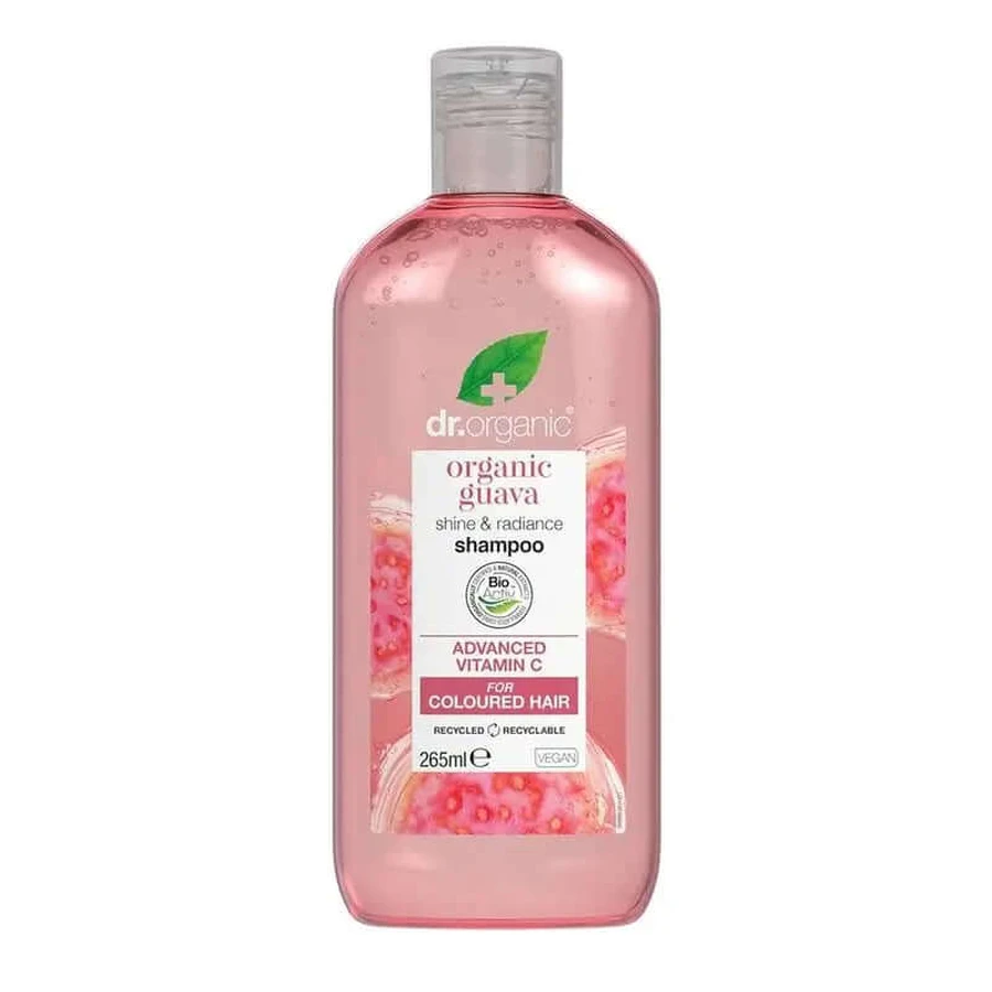 Dr.Organic Guava Shampoo für gefärbtes Haar, 265 ml