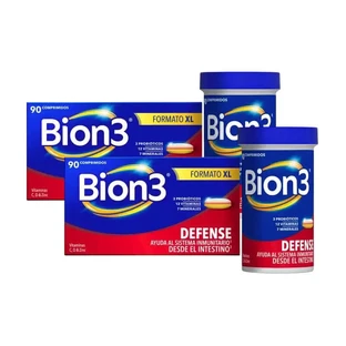 Bion3 Defense Multivitamínico, 2X90 Comprimidos