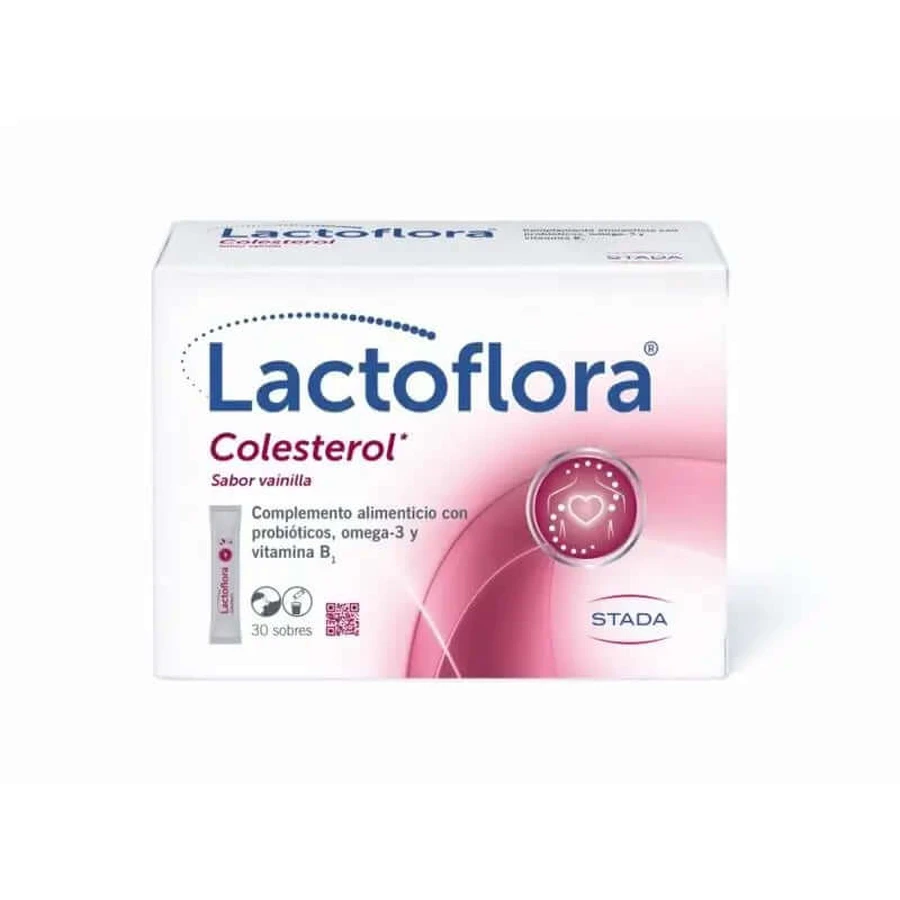 Lactoflora Probiotic Cholesterin Cholesterin Vanille-Geschmack 30 Sticks
