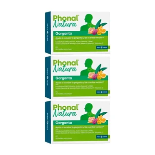 Phonal Natura Triplo Throat, 3 x 20 Tabletten