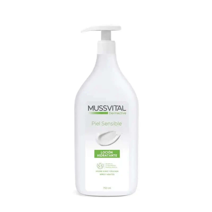 Mussvital Dermactive Moisturizing milk for sensitive skin 750ml