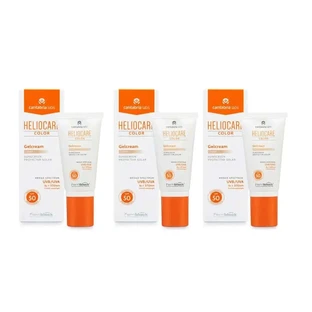 Heliocare Farbe Gel Gel Creme Licht Spf 50+, 3X50 Ml