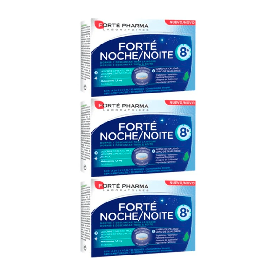 Forté Pharma Triple Forté Night 8H, 3 x 30 tabletten