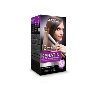 Kativa Keratine Kit Brazilian Straightening Express Veg, 1 st.