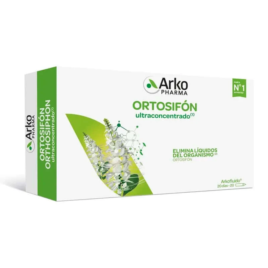 Arkopharma Arkofluido Orthosiphon, 20 injectieflacons