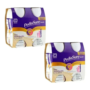 Pediasure Drink Vanilla Drink for Children, 4 bottles x 220 ml Pack 2