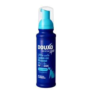 DOUXO SPA Quick Refresh Mousse, schuimende shampoo voor honden, niet uitspoelen, hydraterend, Vanille en Kokosnoot, fles, 150ml