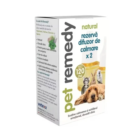 PET REMEDY Plug Plug Diffuser Refill, 2 x 40 ml