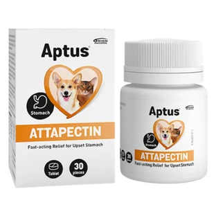APTUS Attapectin Vet, XS-XL, digestive system supplement for dogs and cats, box, 30 tablets