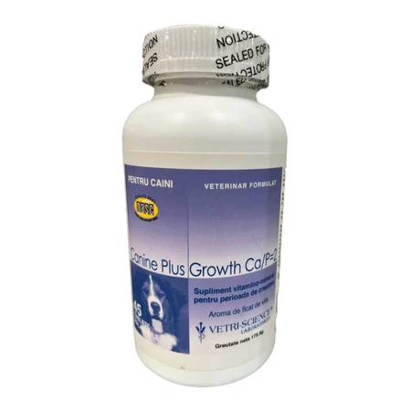 VETRI SCIENCE Canine Plus Growth Ca/P, Wachstums- und Vitalitätsergänzung für Hunde, 45tbl kaubar