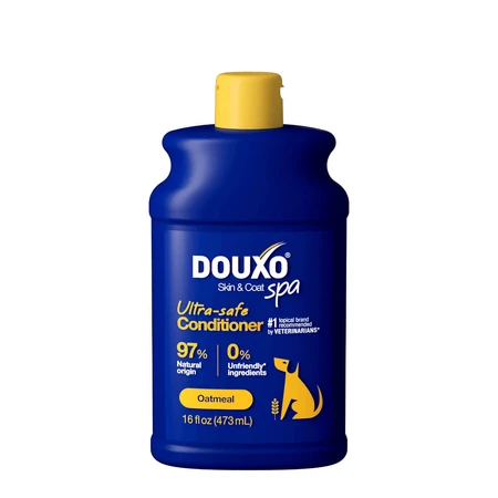 DOUXO SPA Acondicionador Avena, acondicionador para perros, hidratante, desenredante, Vainilla y Coco, frasco, 250ml