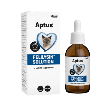 APTUS Felilysin, suplemento del sistema inmunitario para gatos, frasco con aplicador, 50 ml suspensión oral
