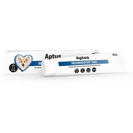 APTUS Recobooster, XS-XL, intens activiteitssupplement voor honden, tube, 100g pasta voor oraal gebruik