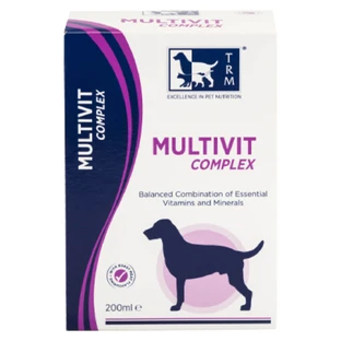 TRM Multivit Complex, XS-XL, multivitamines pour chiens, flacon, 200ml suspension orale