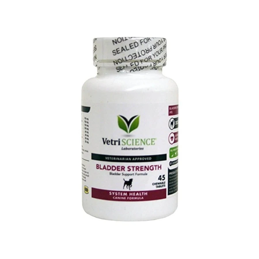 VETRI SCIENCE Bladder Strength, suppléments urinaires pour chiens, 45tbl à mâcher