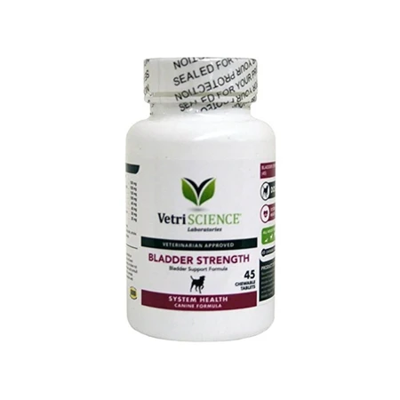 VETRI SCIENCE Bladder Strength, suppléments urinaires pour chiens, 45tbl à mâcher