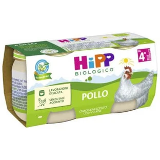 Omogeneizzato di pollo biologico Hipp 2 pezzi 80 g