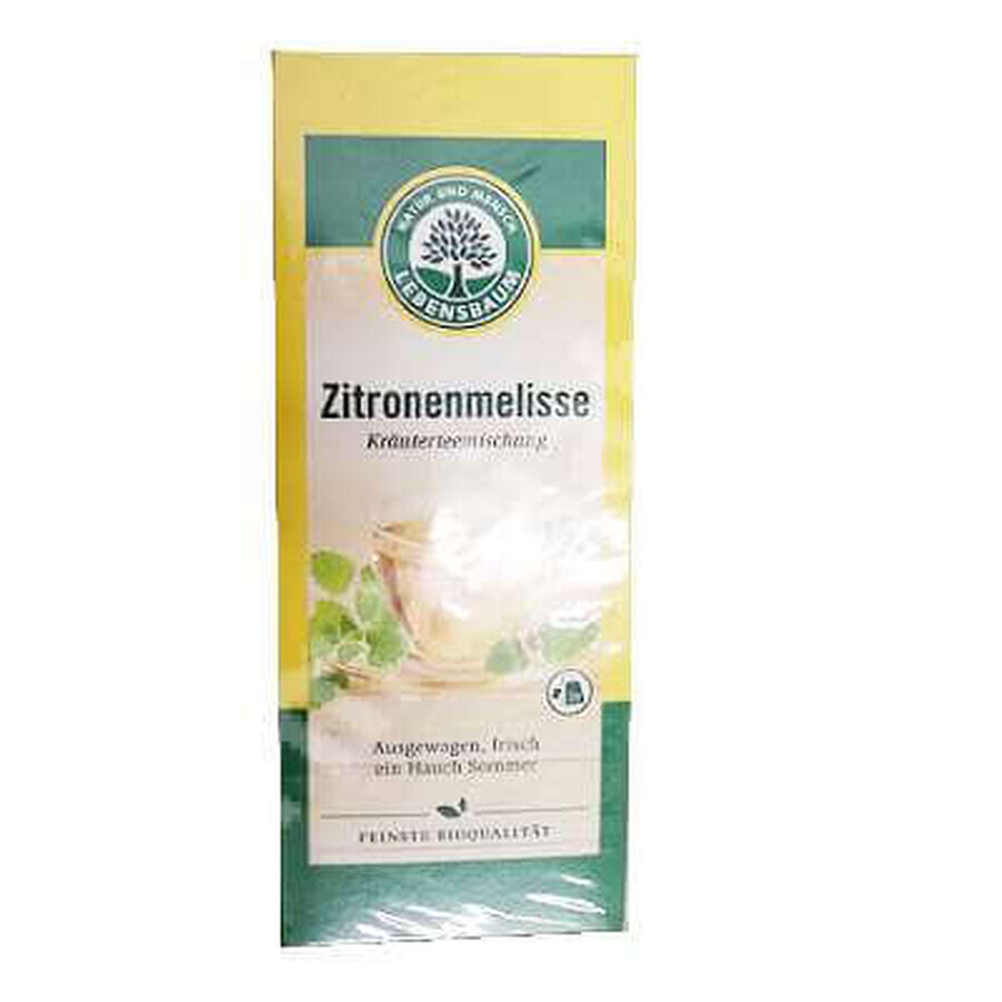 Buy Lemon balm and lemon grass tea, 20 sachets, Lebensbaum Lemon balm and lemon grass tea, 20 sachets, Lebensbaum