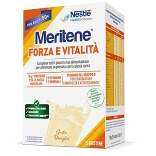 Meritene Kraft und Vitalität Vanille 5 Portionsbeutel 30 g