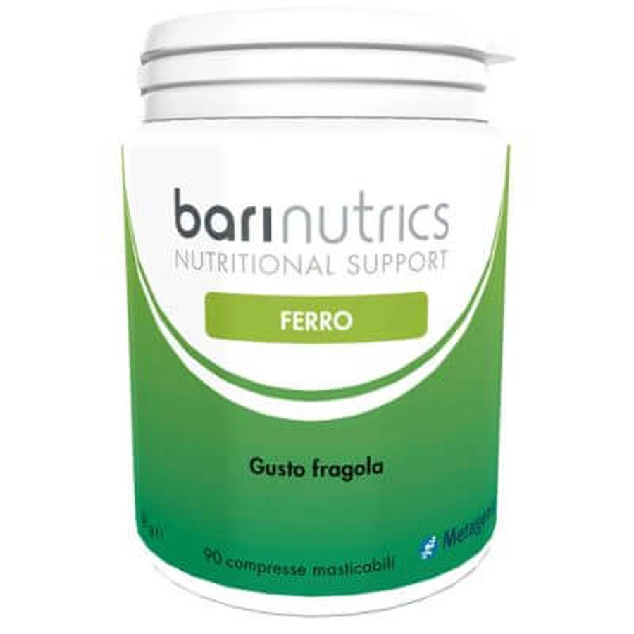 Barinutrics iron strawberry ita 90 tablets