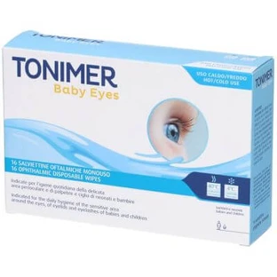 Toallitas oculares para niños Tonimer ojos 16 unidades