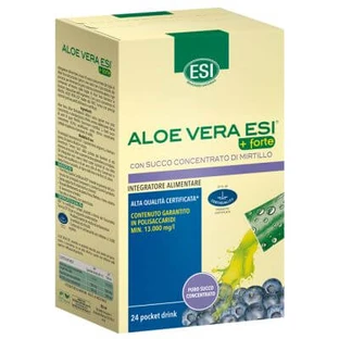Esi jus d'aloe vera + canneberge puissante 24 boissons de poche