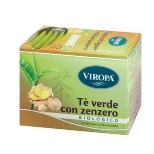 Viropa Bio Grüner Tee und Ingwer 15 Filter
