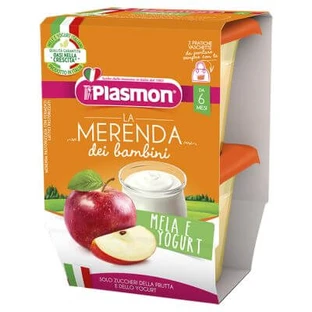 Plasmon la merenda dei bambini sapori di natura appel yoghurt aseptisch 2 x 120 g