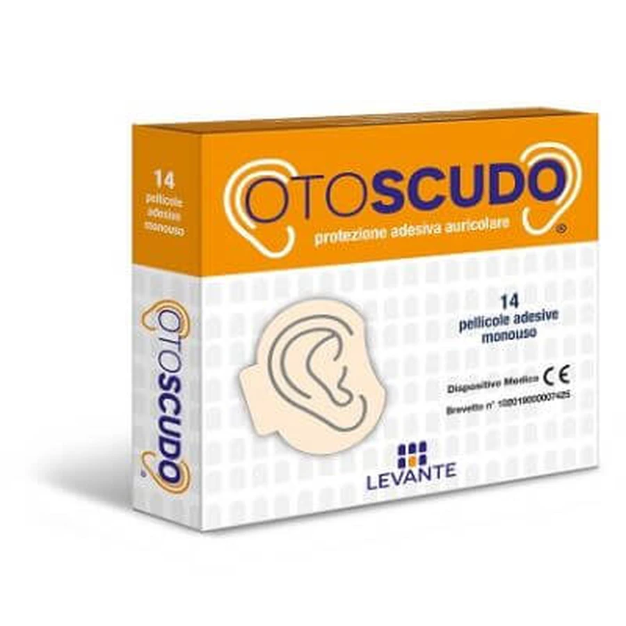 Otoscudo Ohrenklebefolie 14 Stück