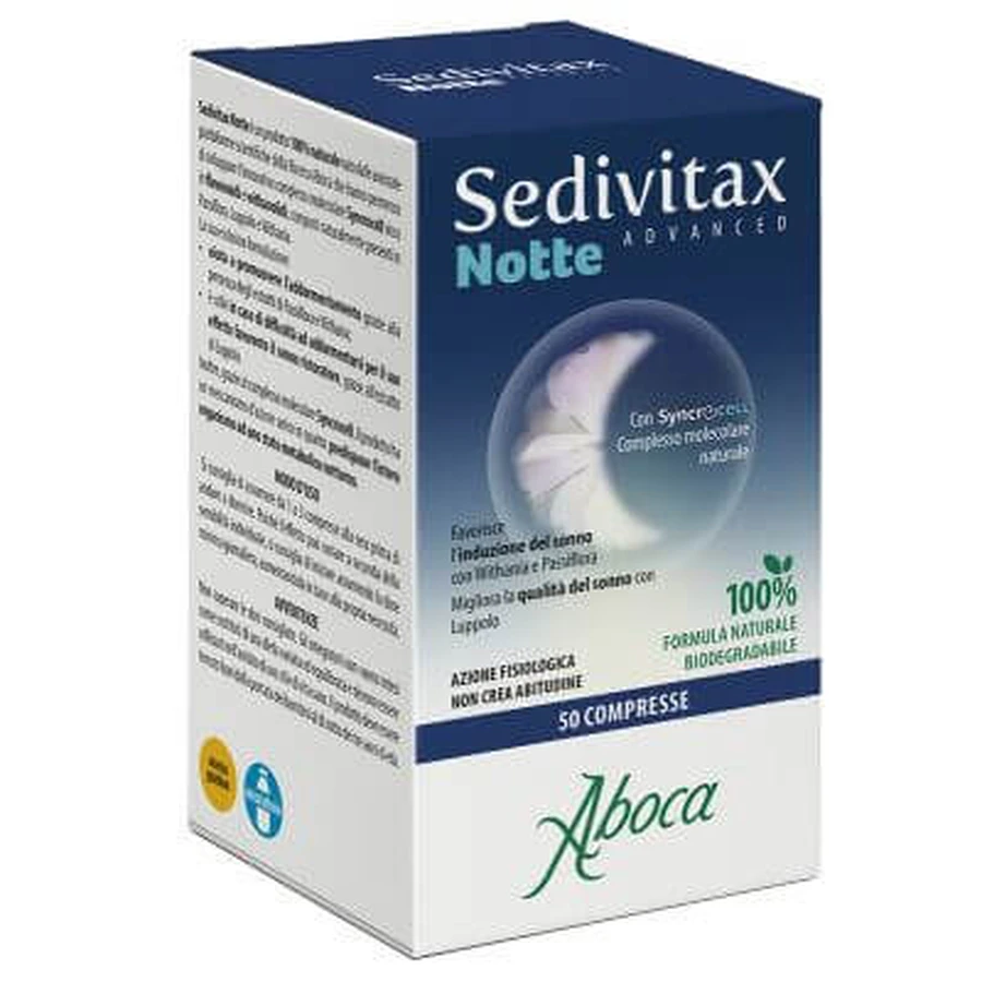 Sedivitax advanced night 50 tablets