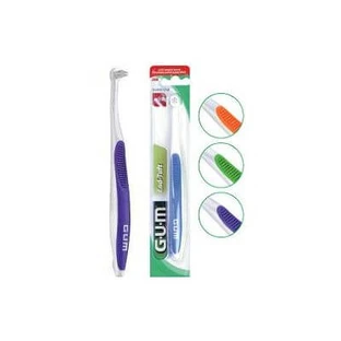 Brush tuft gum end
