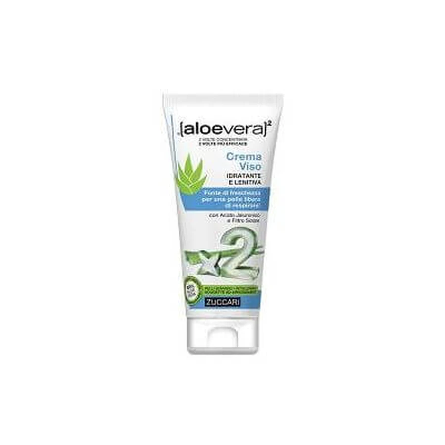 Aloevera2 crema viso idratante e lenitiva