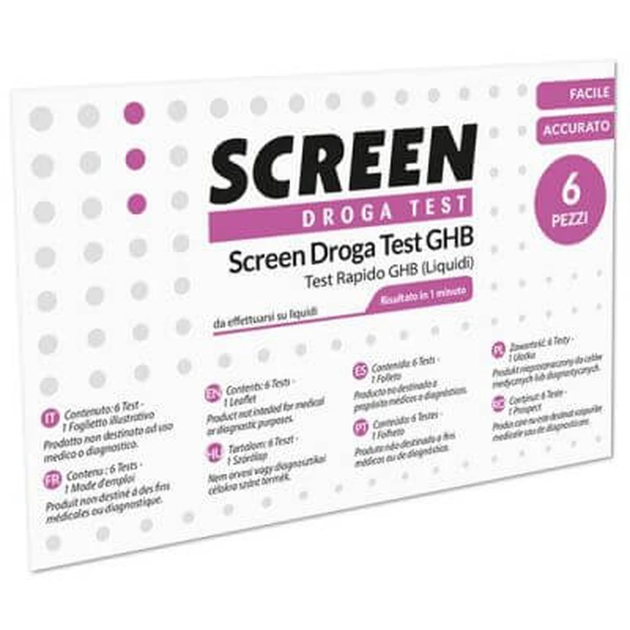Screen drug test ghb rapid test 6 pieces